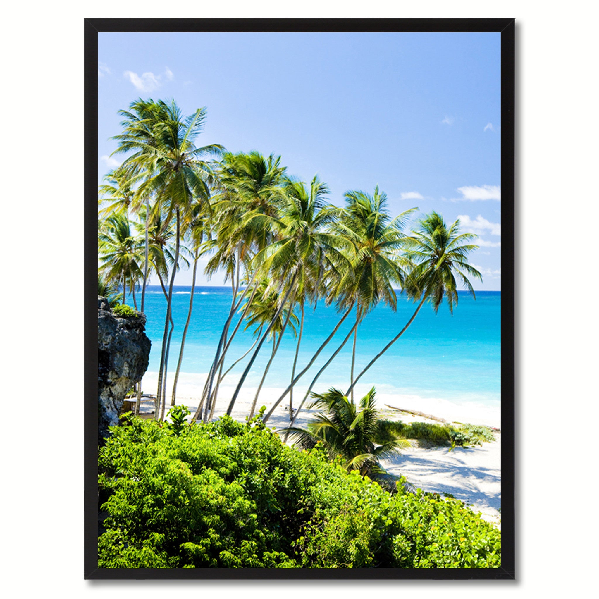 Palm Tree Landscape Photo Canvas Print Pictures Frames Home Décor Wall Art Gifts