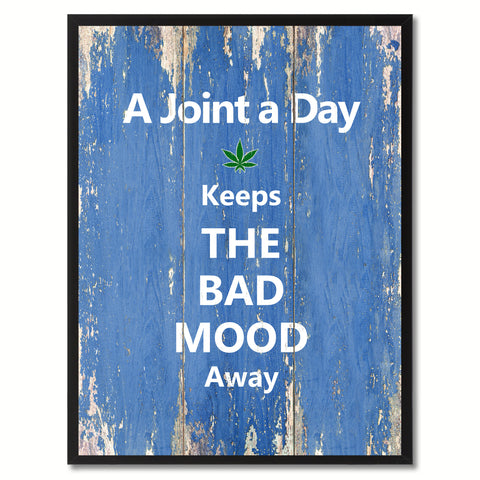 A Bad Day Of Golfing Always Beats A Good Day Of Work Vintage Saying Gifts Home Decor Wall Art Canvas Print with Custom Picture Frame
