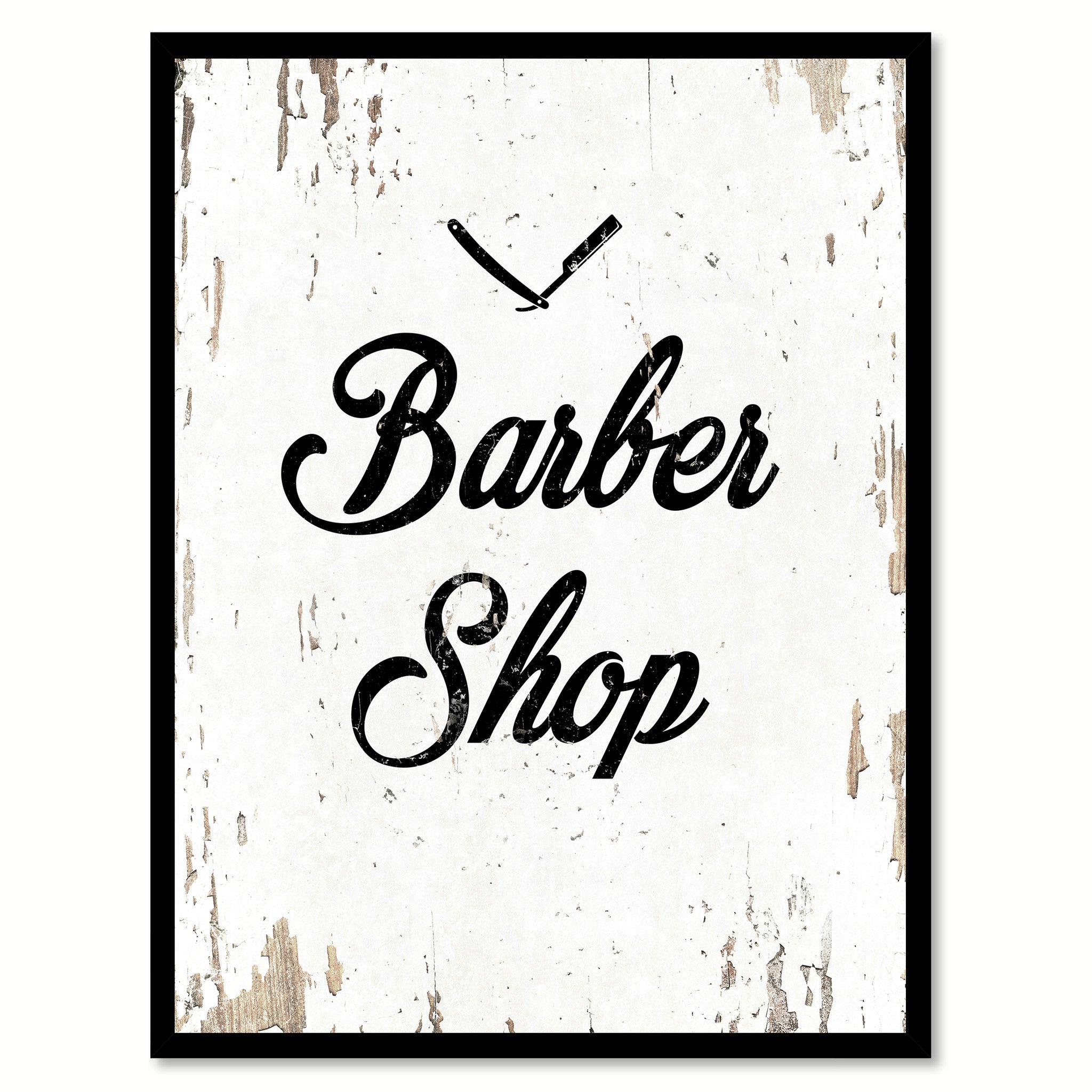 Barber Shop Quote Saying Gift Ideas Home Decor Wall Art 111457