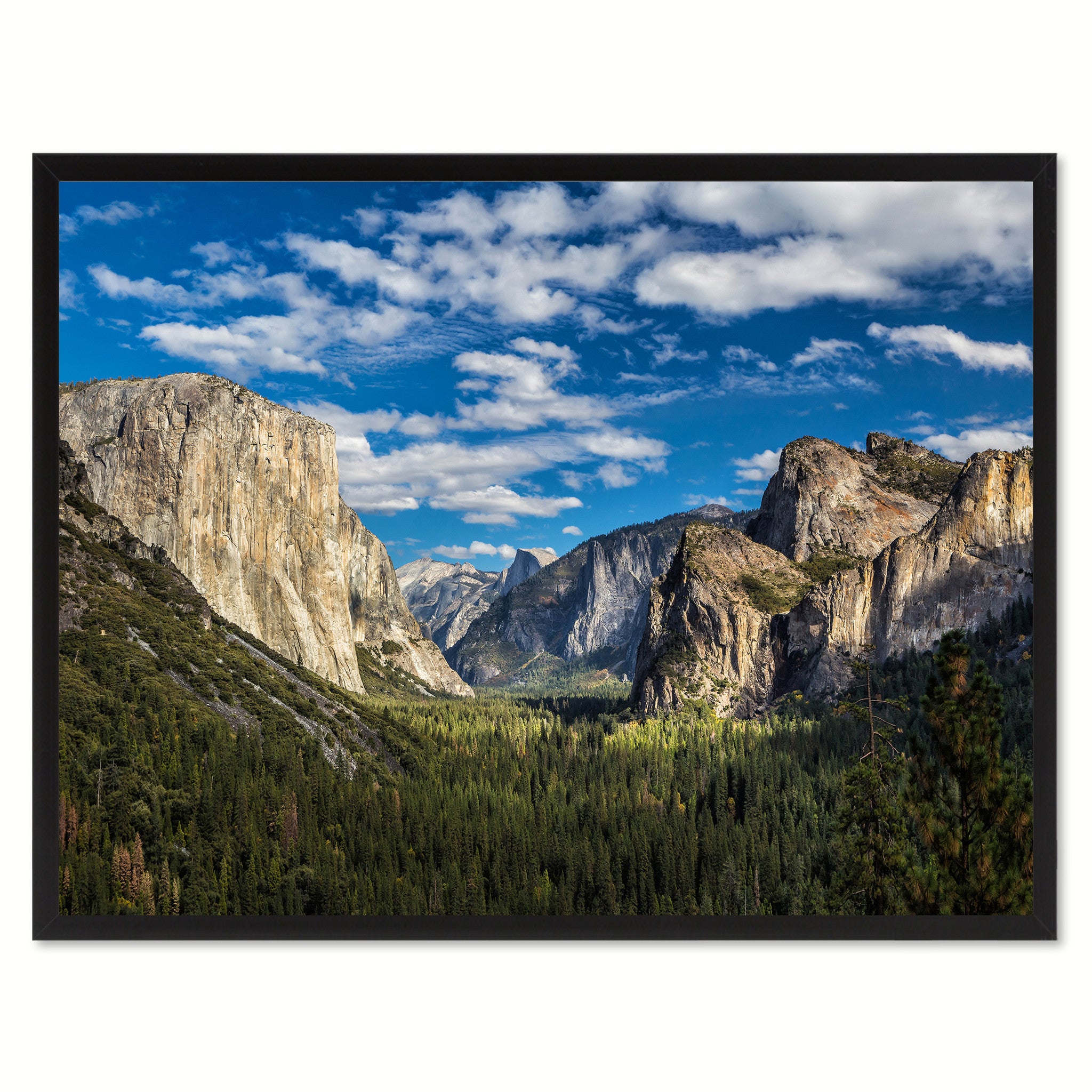 Yosemite National Park Landscape Photo Canvas Print Pictures Frames Home Décor Wall Art Gifts