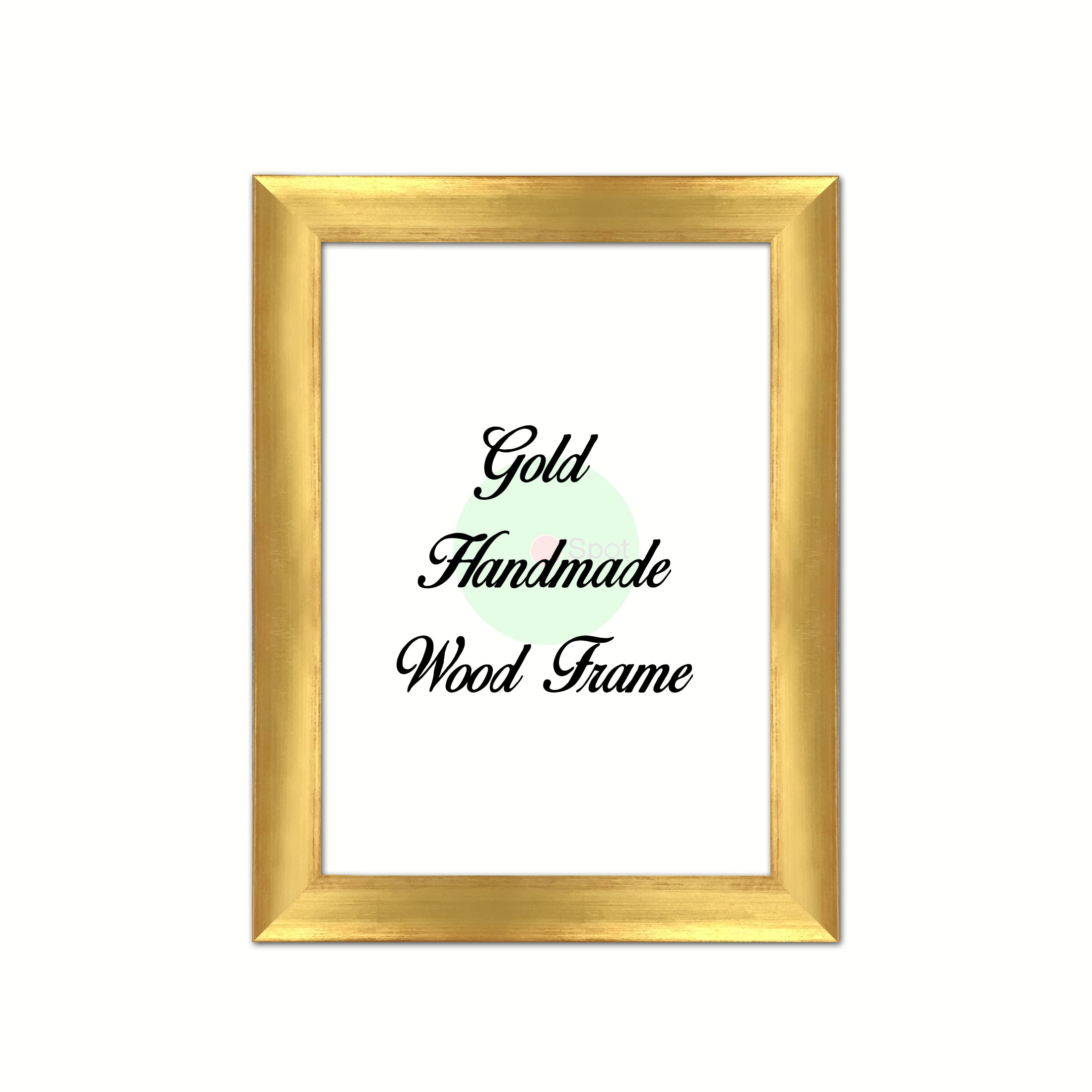 Gold Wood Frame Signature Framed Perfect Modern Comtemporary Photo Art Gallery Poster Photograph Wall Decor