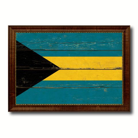 Ecuador Country National Flag Vintage Canvas Print with Picture Frame Home Decor Wall Art Collection Gift Ideas