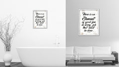 There Is An Element Of Good Fun Vintage Saying Gifts Home Decor Wall Art Canvas Print with Custom Picture Frame