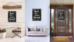 Never Underestimate Yourself Motivation Quote Saying Framed Canvas Print Gift Ideas Home Decor Wall Art 122283 Black