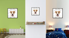 Jack Russell Terrier Dog Canvas Print Picture Frame Gift Home Decor Wall Art Decoration