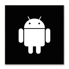 Android Social Media Icon Canvas Print Picture Frame Wall Art Home Decor