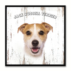 Jack Russell Terrier Dog Canvas Print Picture Frame Gift Home Decor Wall Art Decoration