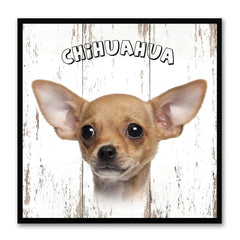 Chihuahua Dog Canvas Print Picture Frame Gift Home Decor Wall Art Decoration