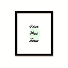 Black Wood Frame Signature Frames Perfect Modern Comtemporary Photo Painting Artwork Craft Project Wall Decor
