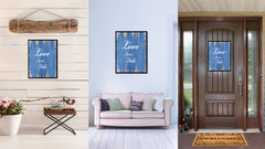 Love never fails  Quote Saying Gift Ideas Home Décor Wall Art