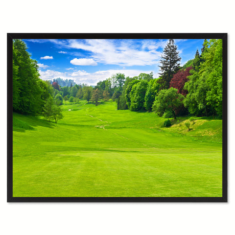 Augusta Golf Course Photo Canvas Print Pictures Frames Home Décor Wall Art Gifts