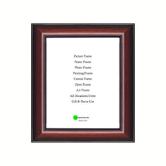 Glossy Cherry Designer Edition Wood Frame Certificate Award Document Photo Picture Frames