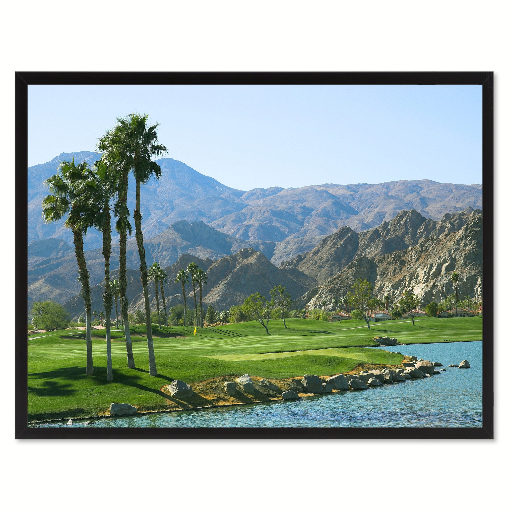West Palm Springs Golf Course Photo Canvas Print Pictures Frames Home Décor Wall Art Gifts
