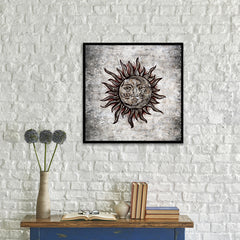 Moon Horoscope Canvas Print Black Custom Picture Frame Home Decor Wall Art Gift Ideas