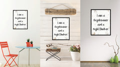 I Am A Daydreamer And A Nightthinker Quote Saying Home Decor Wall Art Gift Ideas 111758