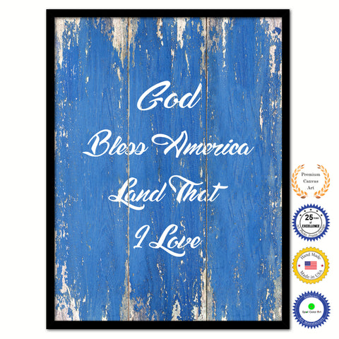 God your voice I don't think you will ever understand what your voice does to me Bible Verse Gifts Home Decor Wall Art Canvas Print with Custom Picture Frame, Blue