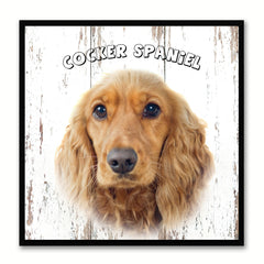 Cocker Spaniel Dog Canvas Print Picture Frame Gift Home Decor Wall Art Decoration