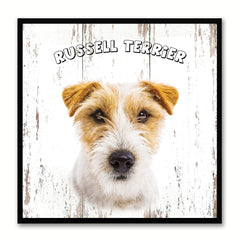 Russell Terrier Dog Canvas Print Picture Frame Gift Home Decor Wall Art Decoration