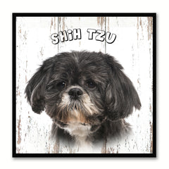 Shih Tzu Dog Canvas Print Picture Frame Gift Home Decor Wall Art Decoration
