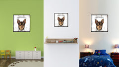 Chihuahua Dog Canvas Print Picture Frame Gift Home Decor Wall Art Decoration