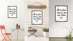 Be In Love With Your Life Jack Kerouac Quote Saying Home Decor Wall Art Gift Ideas 111686