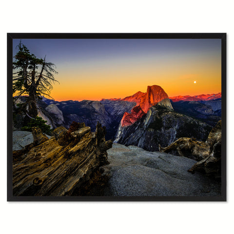 Yosemite National Park Sign Landscape Photo Canvas Print Pictures Frames Home Décor Wall Art Gifts