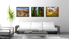 Zion National Park Landscape Photo Canvas Print Pictures Frames Home Décor Wall Art Gifts