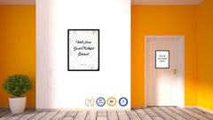 Well Done Good & Faithful Servant - Matthew 25:21 Bible Verse Scripture Quote White Canvas Print with Picture Frame