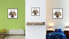 Weimaraner Dog Canvas Print Picture Frame Gift Home Decor Wall Art Decoration