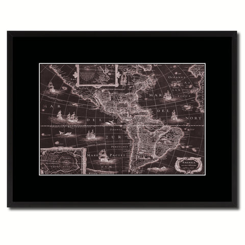 Europe Vintage Vivid Sepia Map Canvas Print, Picture Frames Home Decor Wall Art Decoration Gifts