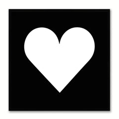 Heart Social Media Icon Canvas Print Picture Frame Wall Art Home Decor