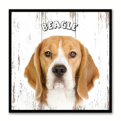 Beagle Dog Canvas Print Picture Frame Gift Home Decor Wall Art Decoration