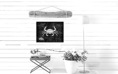 Crab Meat Cuts Butchers Chart Canvas Print Picture Frame Home Decor Wall Art Gifts