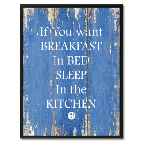 If you want Breakfast Funny Quote Saying Gift Ideas Home Décor Wall Art