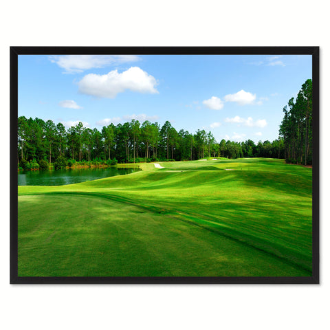 Palm Spring Golf Course Photo Canvas Print Pictures Frames Home Décor Wall Art Gifts