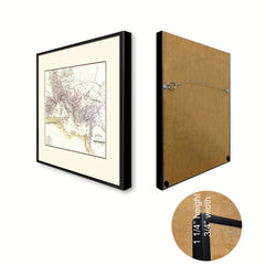 Constantine Empire Vintage Antique Map Wall Art Home Decor Gift Ideas Canvas Print Custom Picture Frame