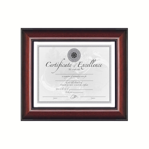 Glossy Cherry Designer Edition Wood Frame Certificate Award Document Photo Picture Frames