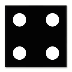Dice Social Media Icon Canvas Print Picture Frame Wall Art Home Decor