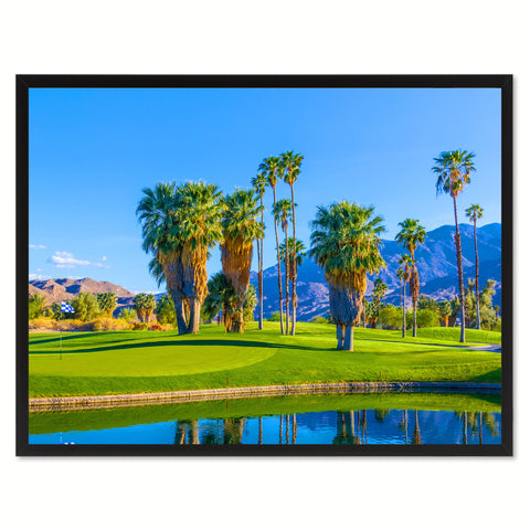 Augusta Golf Course Photo Canvas Print Pictures Frames Home Décor Wall Art Gifts