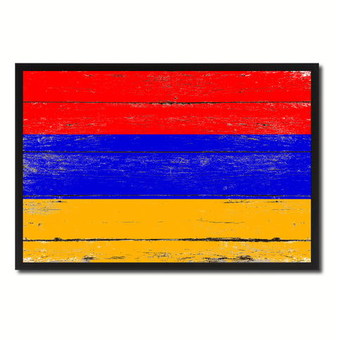 Zimbabwe Country Flag Vintage Canvas Print with Black Picture Frame Home Decor Gifts Wall Art Decoration Artwork