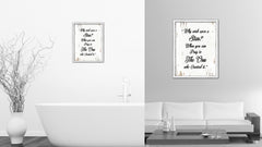 Why Wish Upon A Star When You Can Pray To The One Who Created It Vintage Saying Gifts Home Decor Wall Art Canvas Print with Custom Picture Frame