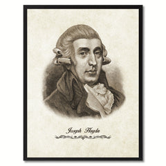 Haydn Musician Canvas Print Pictures Frames Music Home Décor Wall Art Gifts