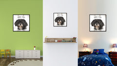 Shih Tzu Dog Canvas Print Picture Frame Gift Home Decor Wall Art Decoration