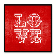 Love Adult Sign Canvas Print Picture Frame Gifts Home Decor Wall Art Decoration