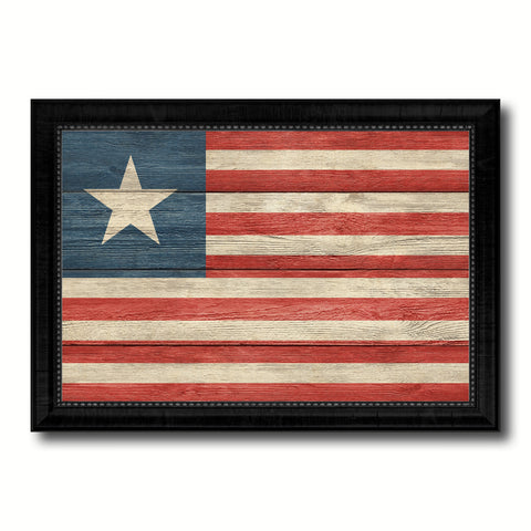 Historical State City Florida Secession State Texture Flag Canvas Print Black Picture Frame