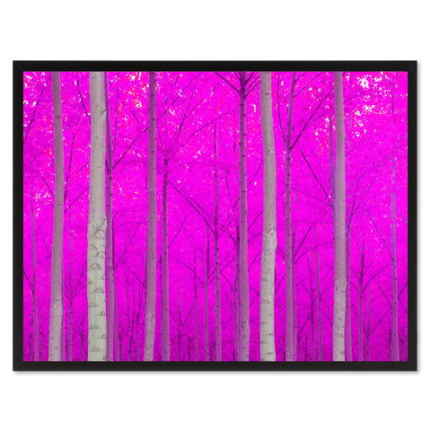 Manhattan Beach California Pink Landscape Photo Canvas Print Pictures Frames Home Décor Wall Art Gifts