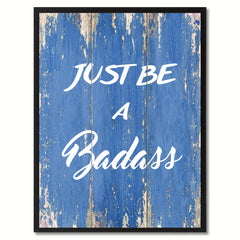 Just be Quote Saying Gift Ideas Home Décor Wall Art