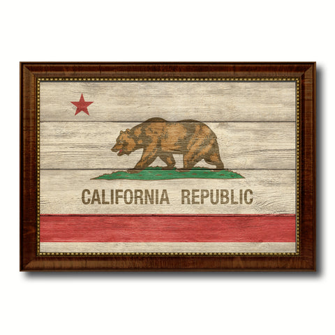 California State Vintage Map Gifts Home Decor Wall Art Office Decoration