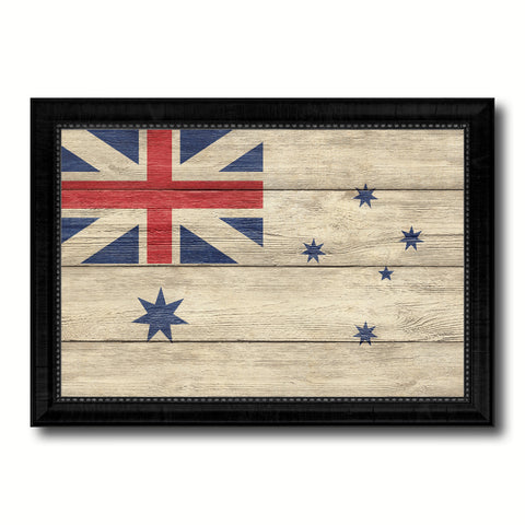 British Columbia Province City Canada Country Texture Flag Canvas Print Brown Picture Frame