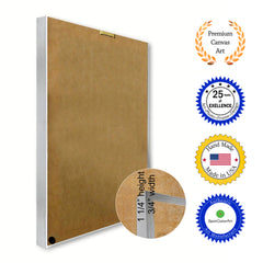 1901 Base Burning Stove Old Patent Art Print on Canvas Custom Framed Vintage Home Decor Wall Decoration Great for Gifts